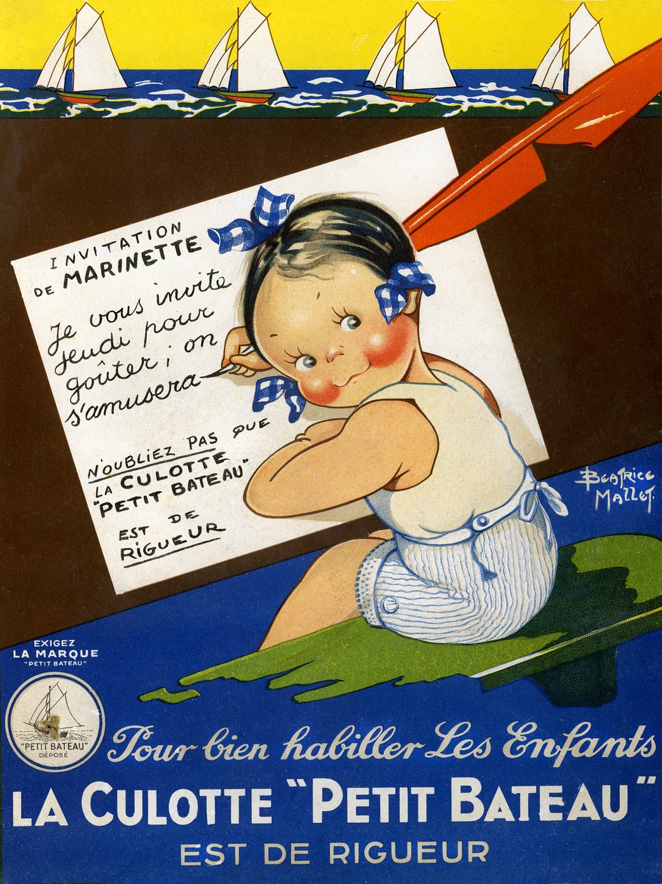 Mutandine per vestire bene i bambini da Beatrice Mallet