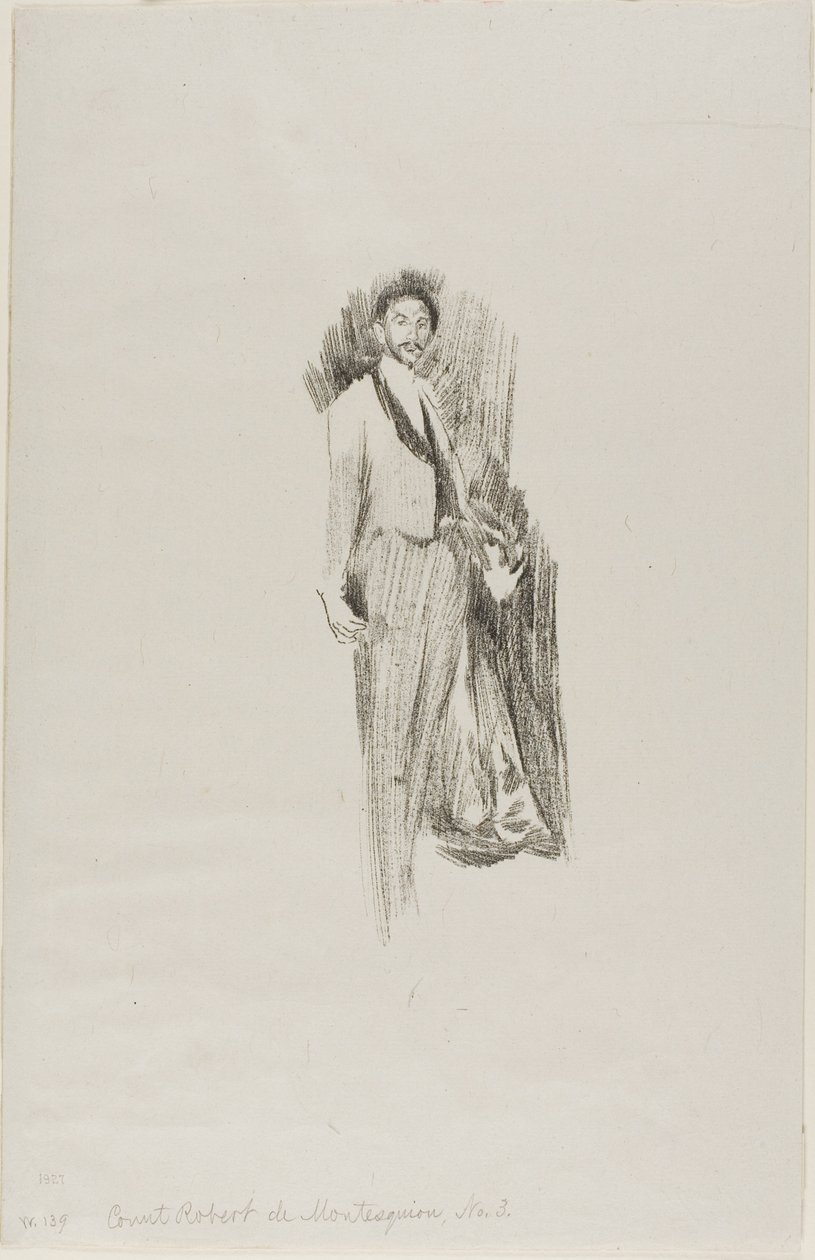 Conte Robert de Montesquiou da Beatrix Godwin Whistler