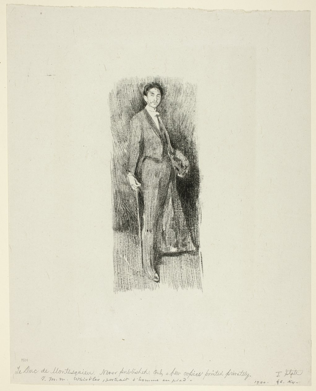 Conte Robert de Montesquiou da Beatrix Godwin Whistler