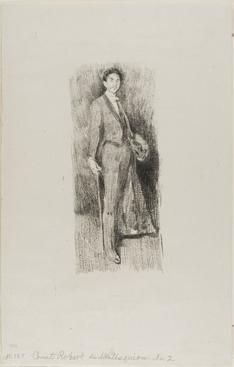 Conte Robert de Montesquiou da Beatrix Godwin Whistler