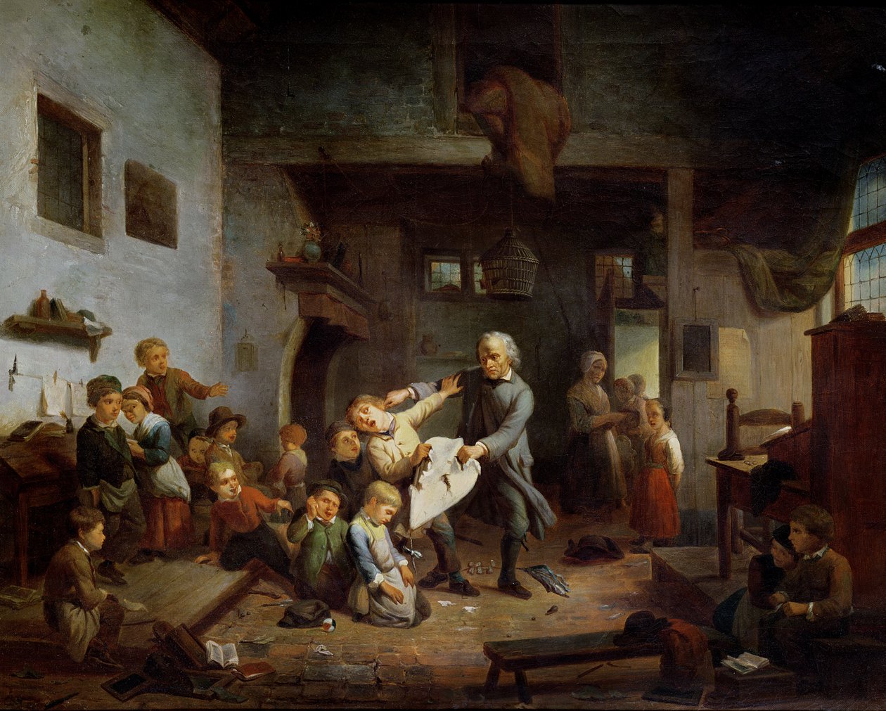 Somministrazione della punizione da Belgian School