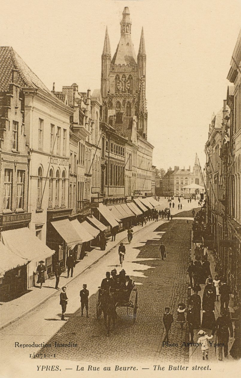 La Rue au Buerre, Ypres da Belgian Photographer