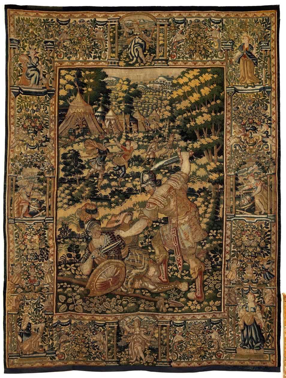 Storia di Ciro II il Grande, c.1590 (arazzo) da Belgian School