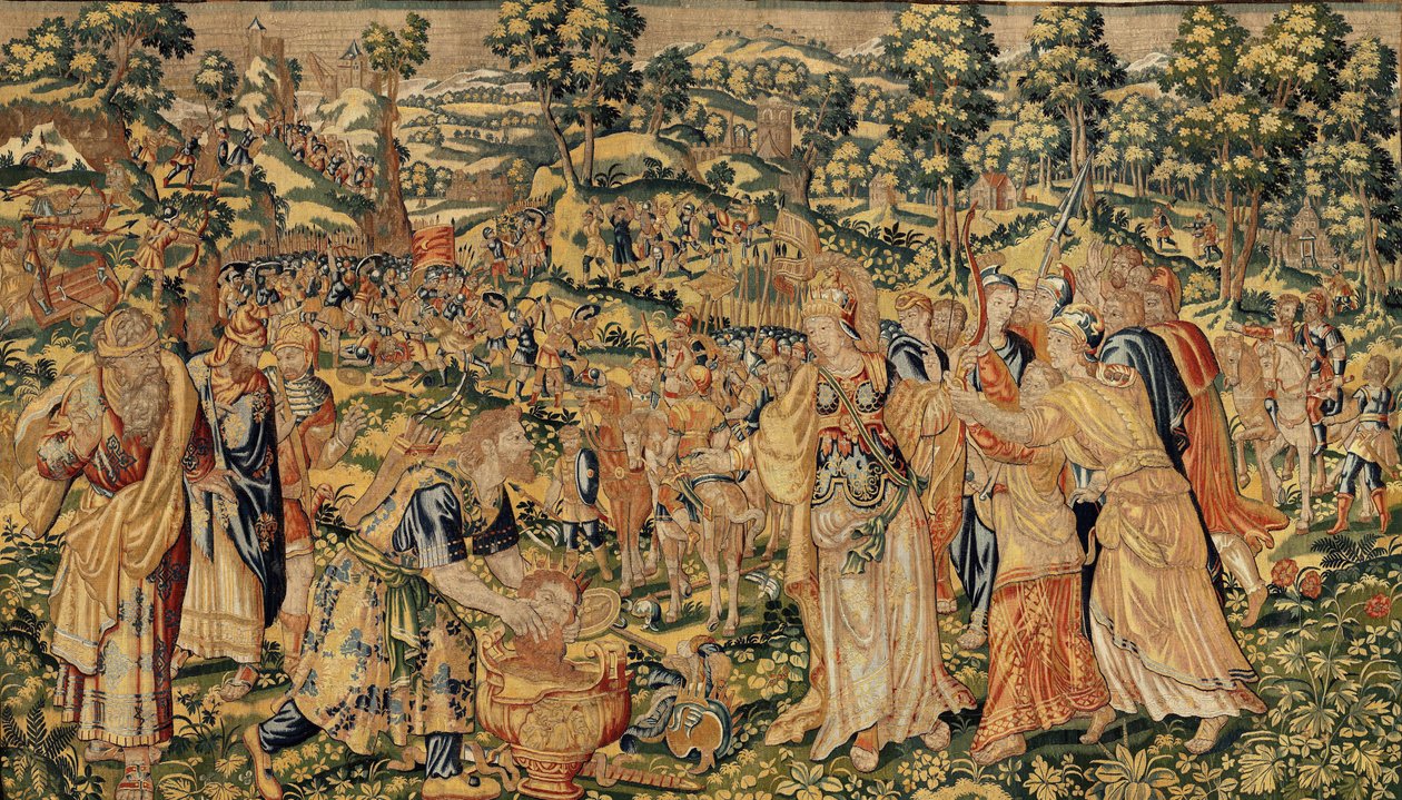 Storia di Ciro II il Grande, c.1590 da Belgian School