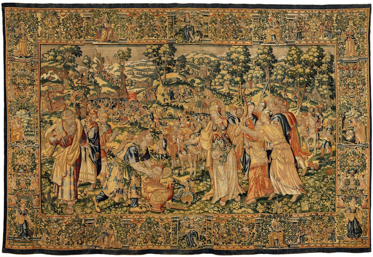 Storia di Ciro II il Grande, c.1590 da Belgian School