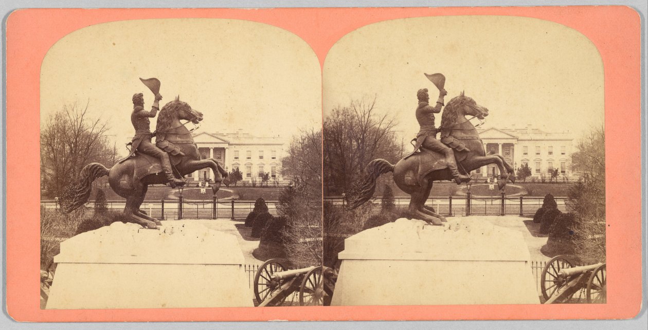 Statua equestre colossale in bronzo del Gen. Andrew Jackson da Bell and Brother