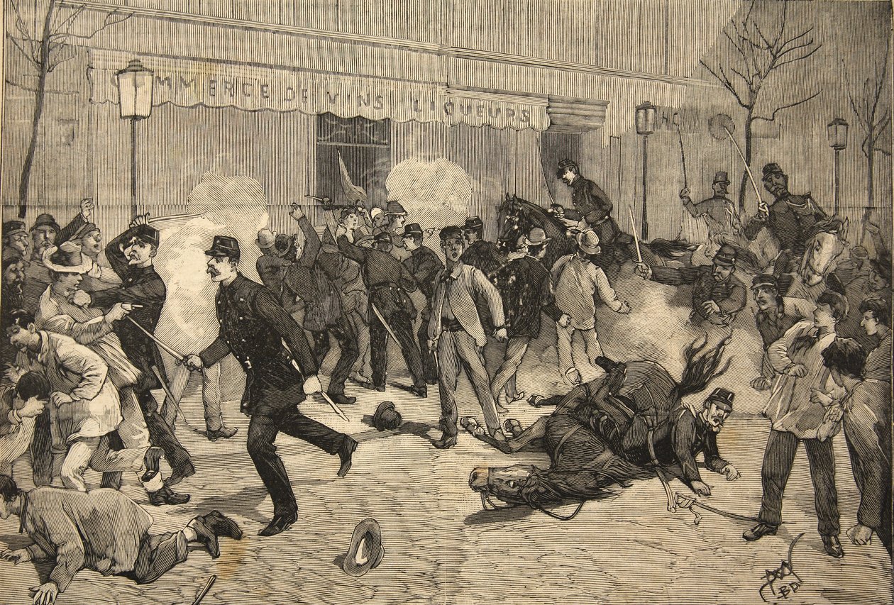 La rivolta a Clichy, Francia, da 
