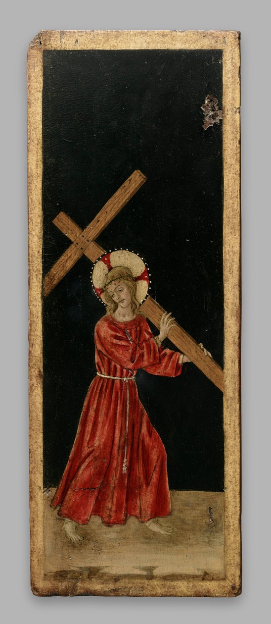 Cristo che porta la croce; Cristo il Redentore; la crocifissione da Benedetto Bonfigli