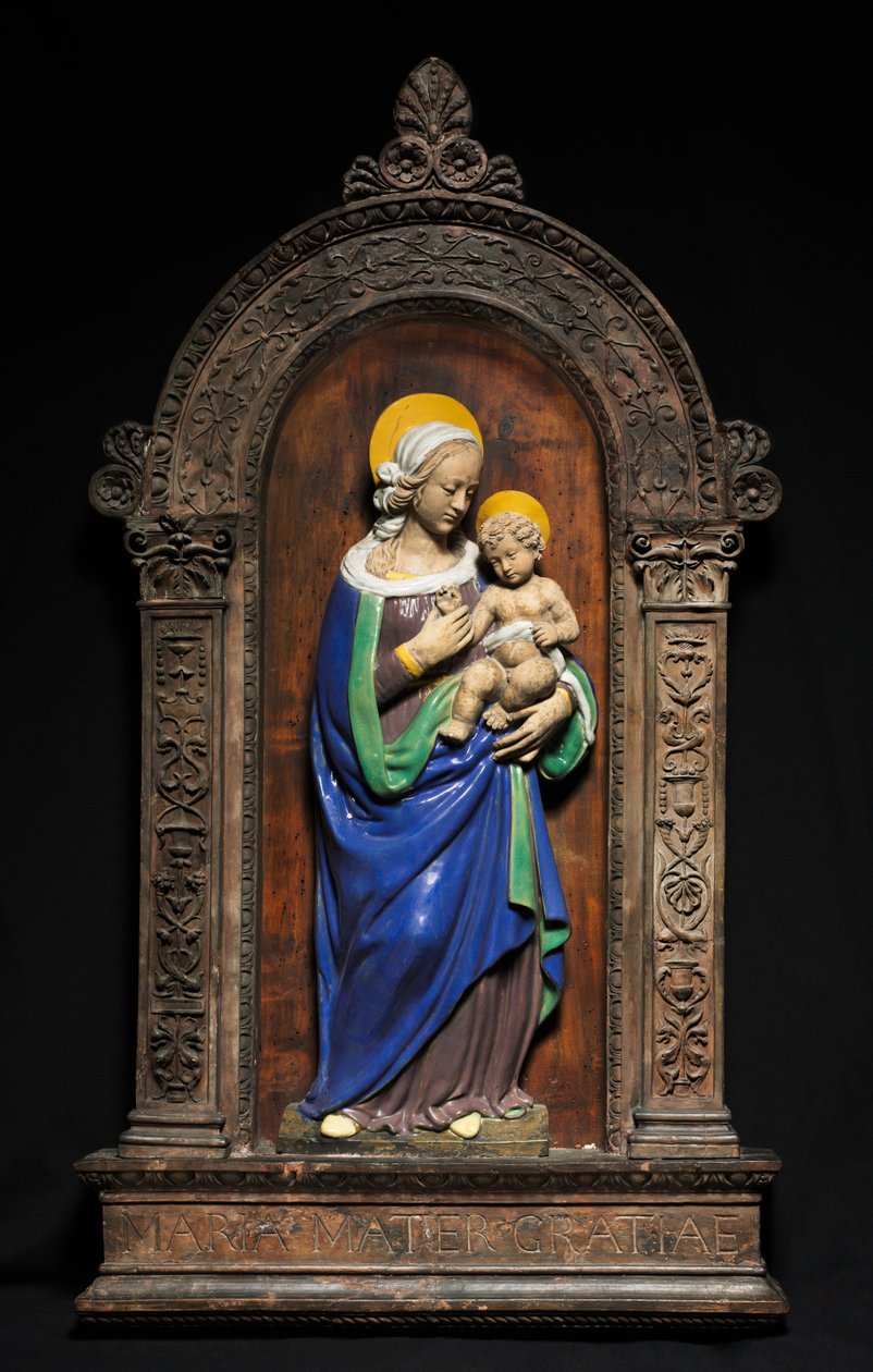 Vergine e Bambino, 1500-1510 da Benedetto Buglioni