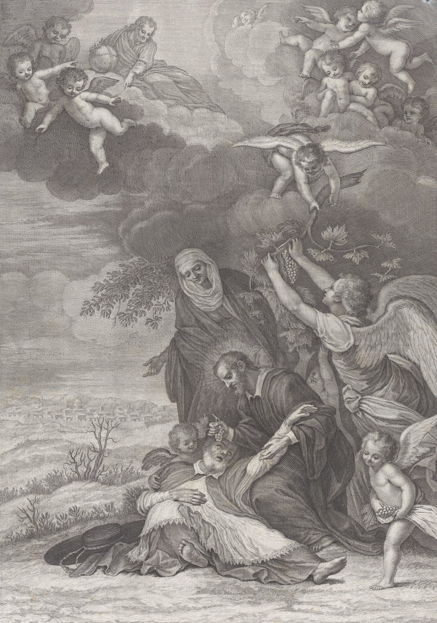 Miracolo di un santo da Benedetto Eredi