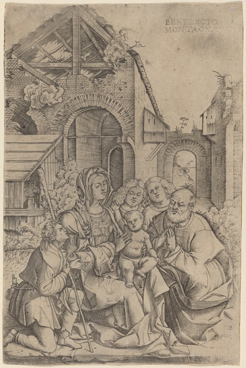 La Natività da Benedetto Montagna