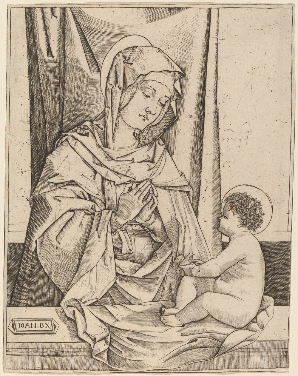 La Vergine e il Bambino da Benedetto Montagna