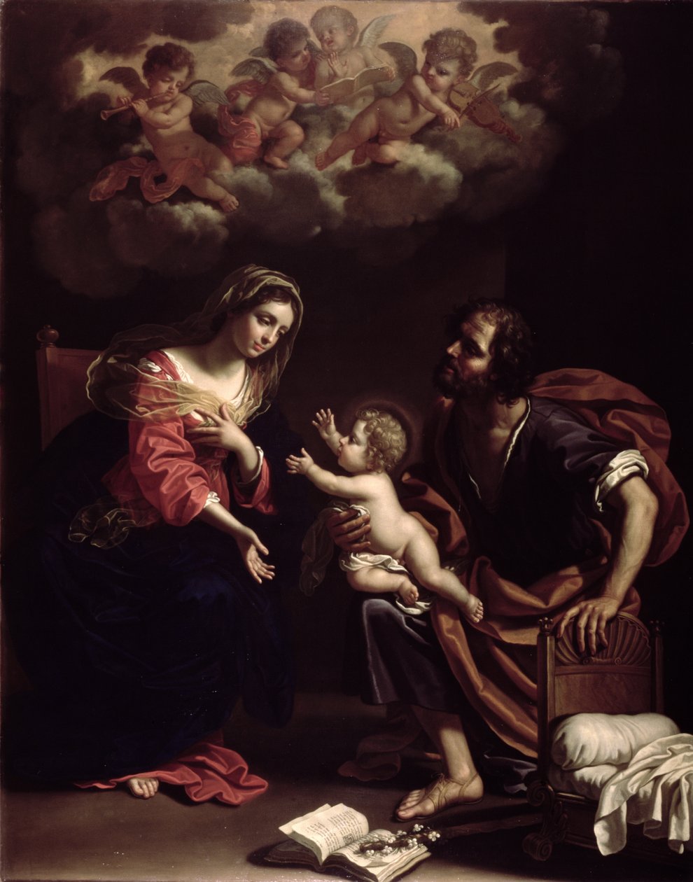 La Sacra Famiglia, 1682 da Benedetto the Younger Gennari