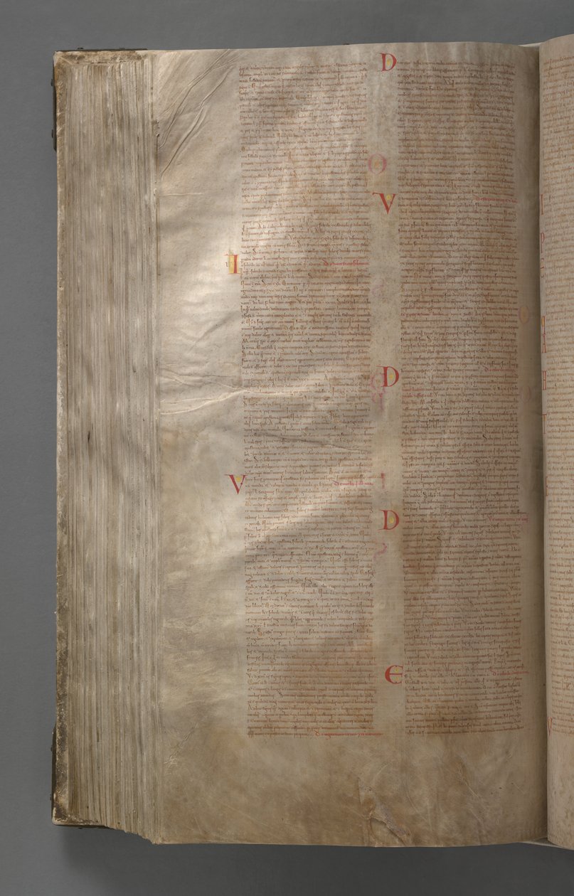 Il Codex Gigas (Libro Gigante) da Benedictine monastery of Podlažice