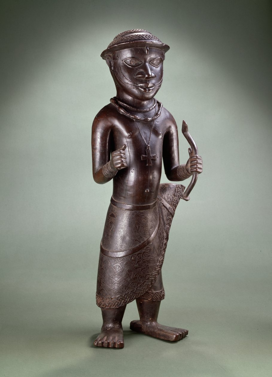 Messaggero (bronzo) da Benin