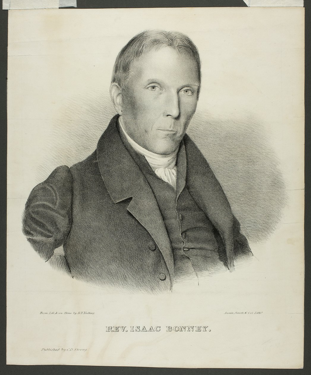 Reverendo Isaac Bonney da Benjamin F. Nutting
