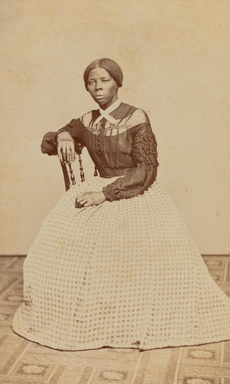 Ritratto carte-de-visite di Harriet Tubman, 1868-1869 da Benjamin F. Powelson