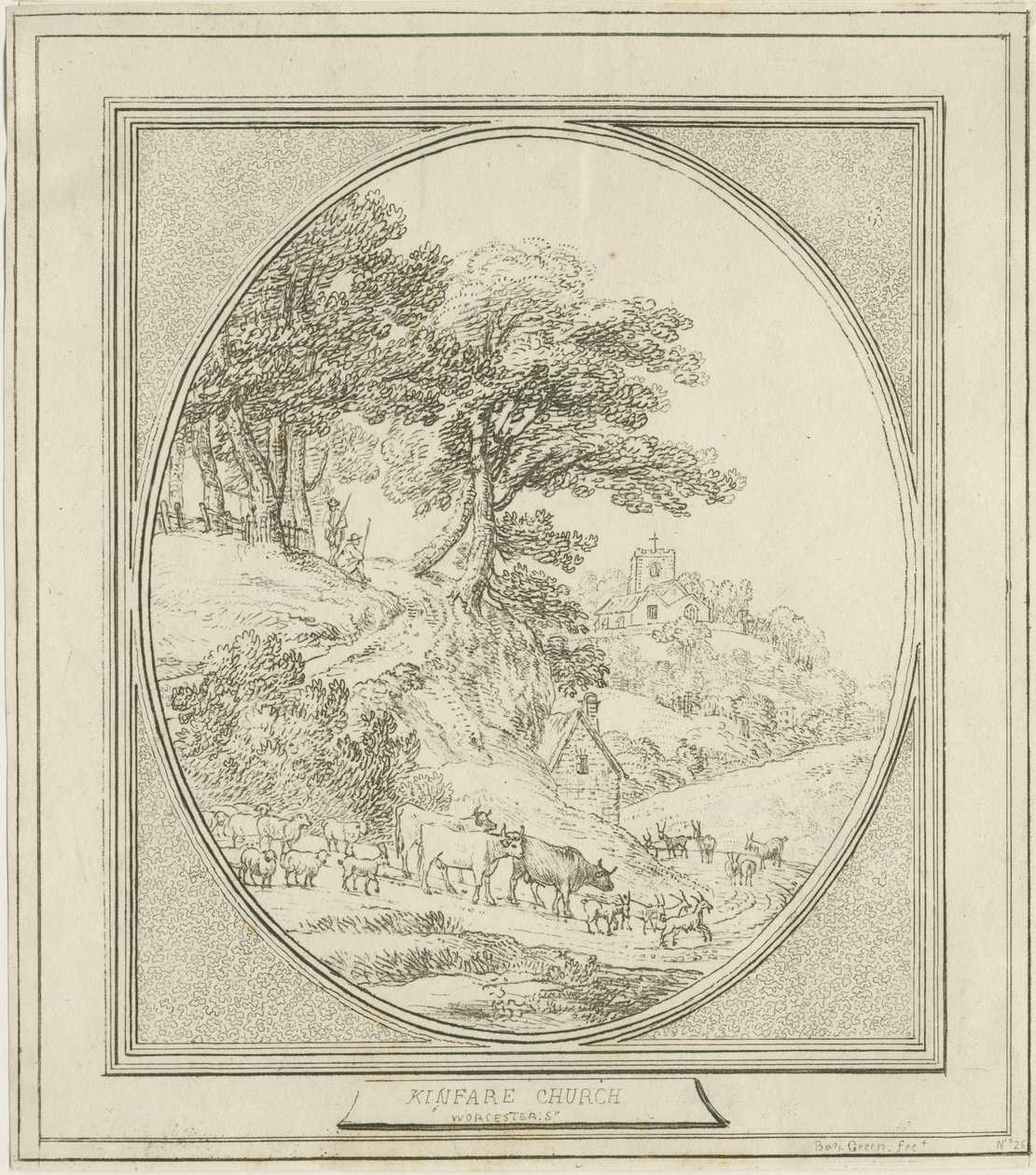 Chiesa di Kinver da Benjamin Green
