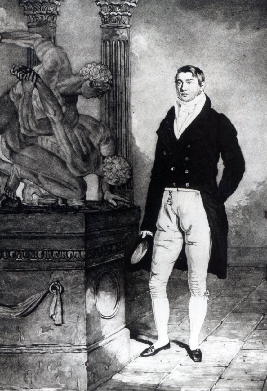 John Gulley, c.1810 da Benjamin Marshall
