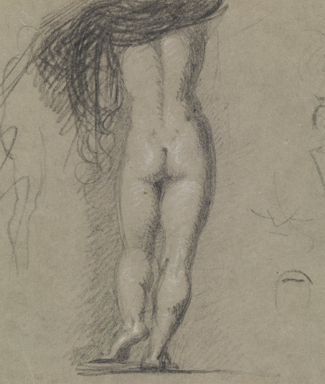 Studio di Retro di una Figura Nuda da Benjamin Robert Haydon