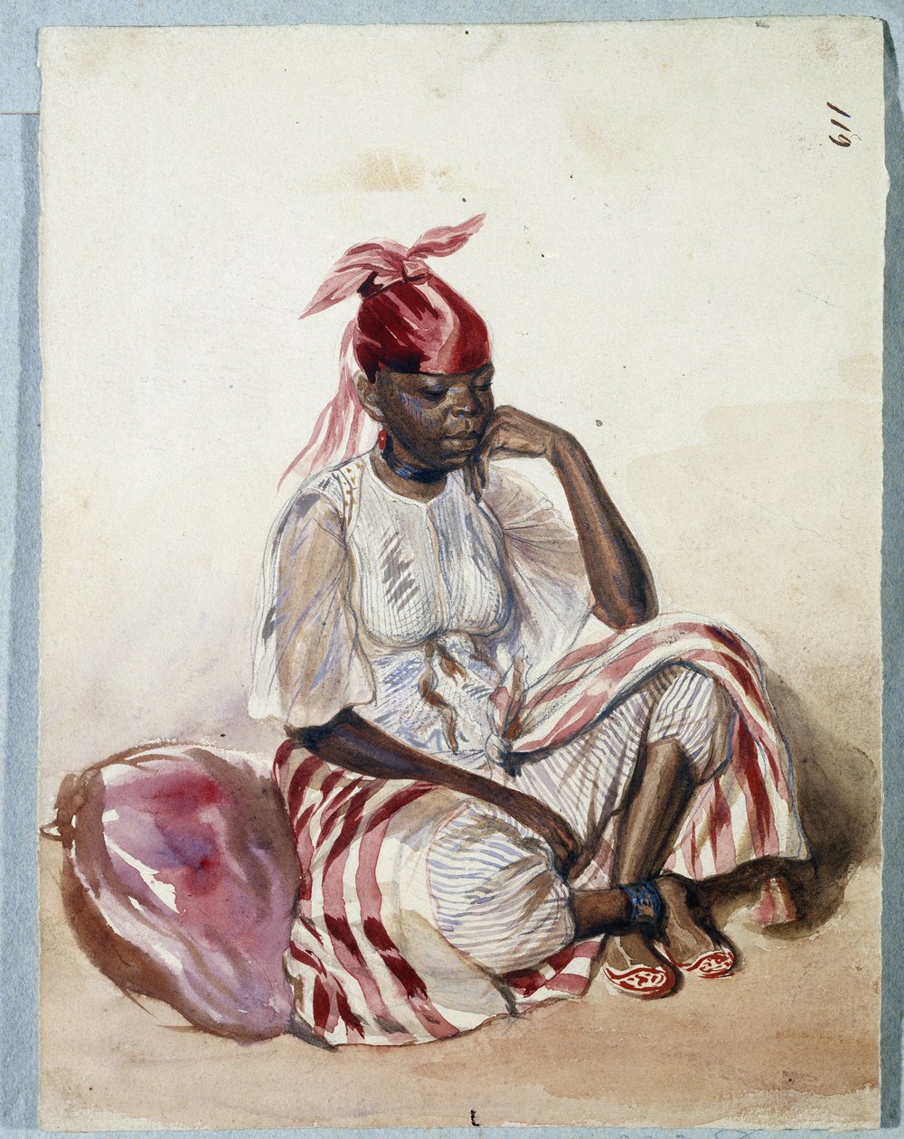 Negressa in costume da Benjamin Roubaud