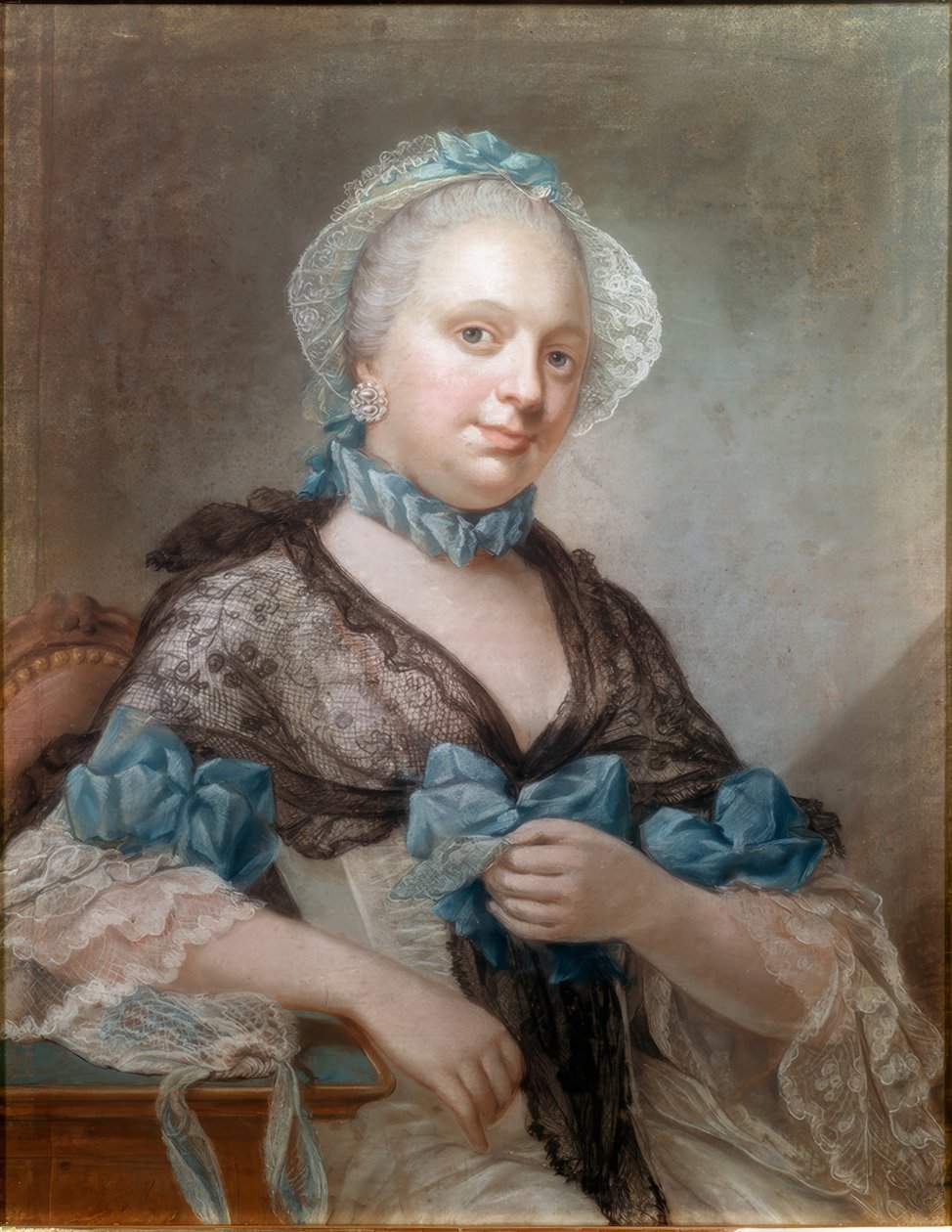 Ritratto di donna da Benjamin Samuel Bolomey