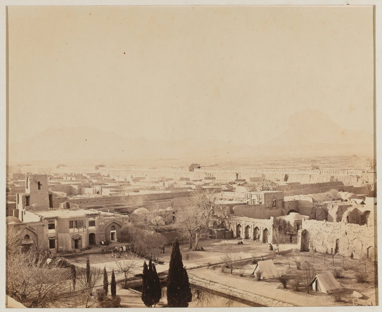 Veduta della città, dalla Torre di Segnalazione verso ovest da Benjamin Simpson