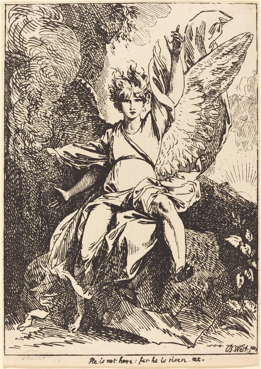 Angelo della Resurrezione da Benjamin West