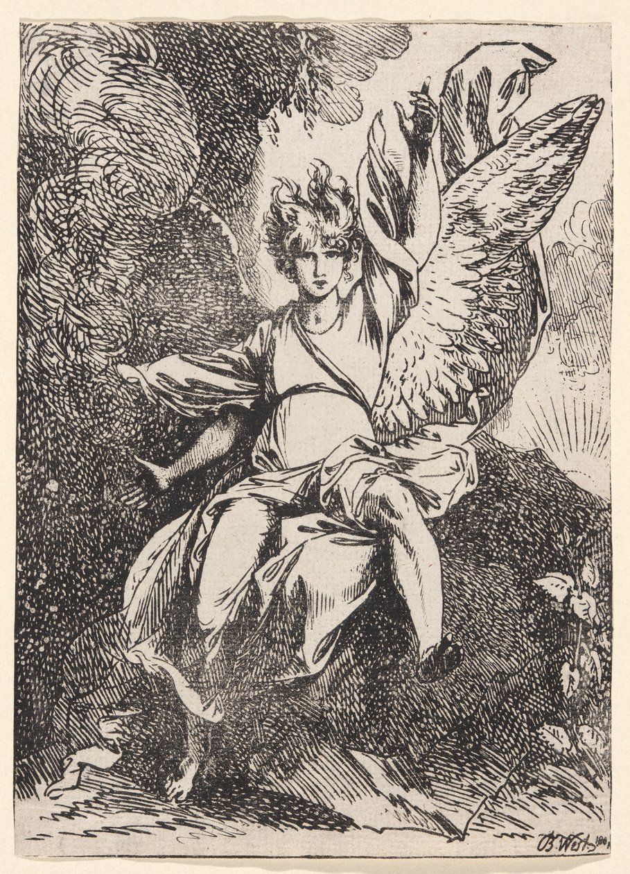 Angelo della Resurrezione da Benjamin West