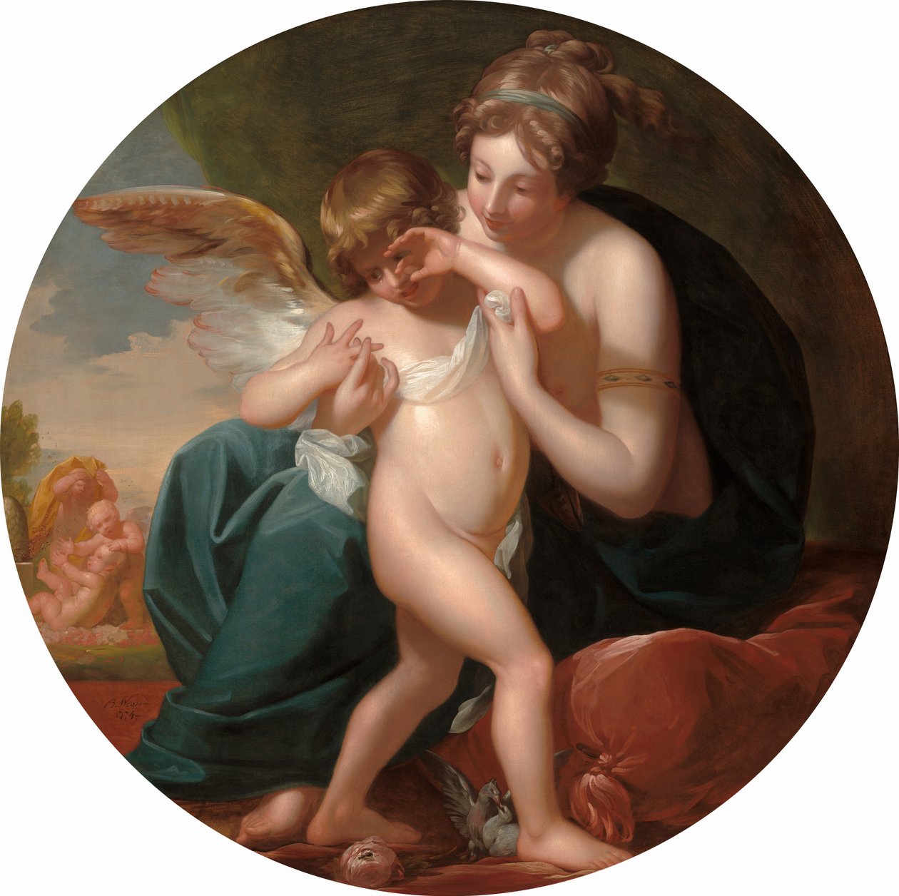 Cupido, punto da un