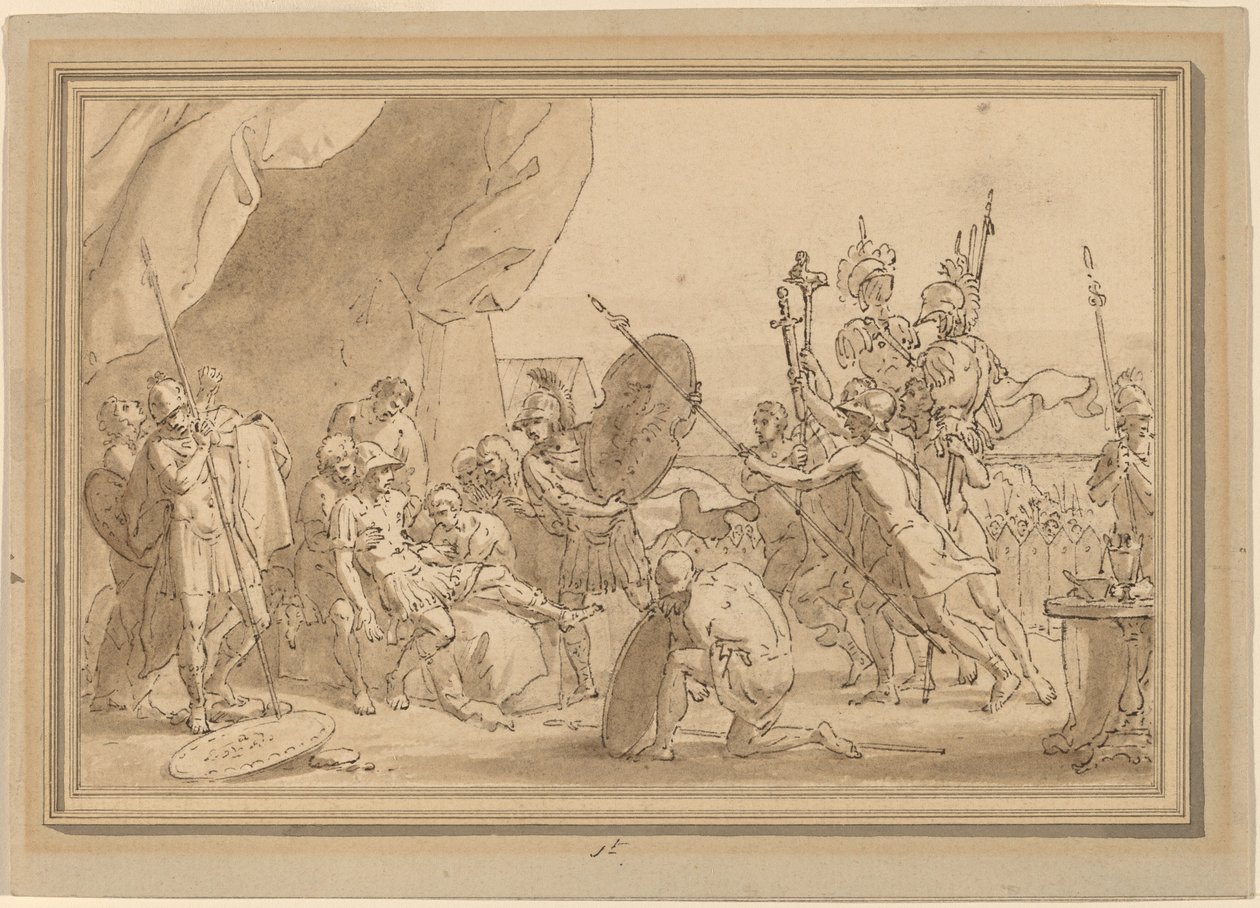 Morte di un Generale da Benjamin West
