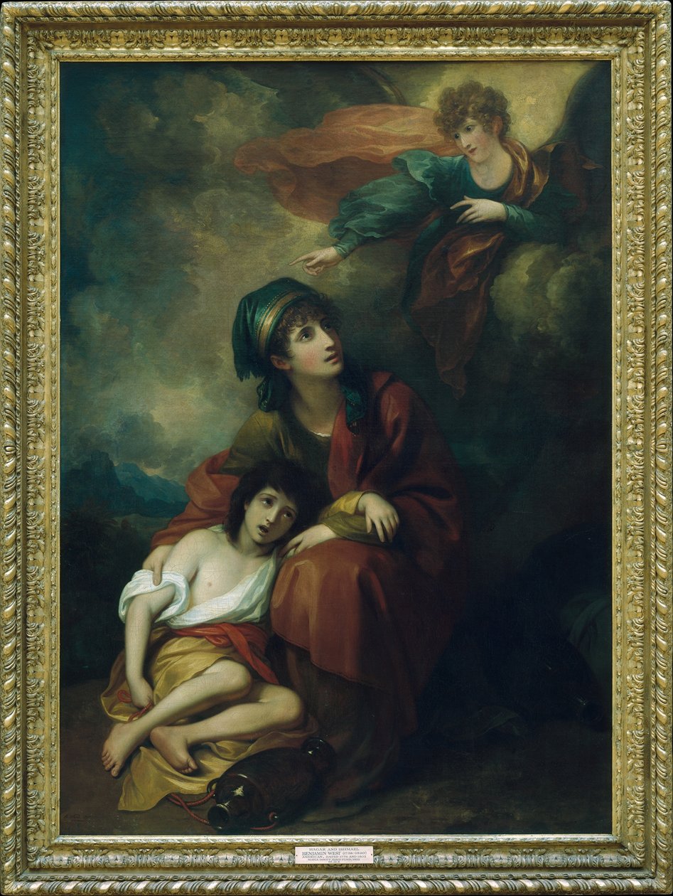 Agar e Ismaele da Benjamin West