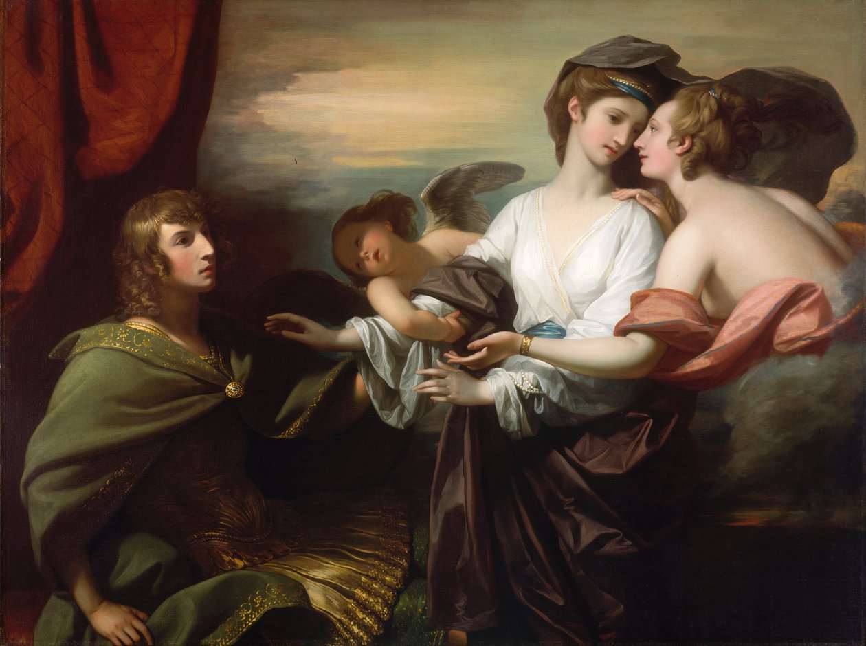 Elena portata a Parigi, 1776 da Benjamin West