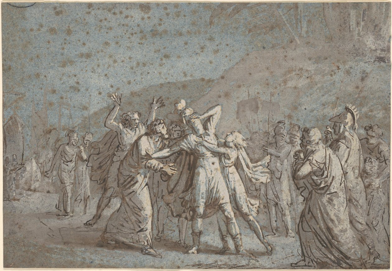La Figlia di Iefte da Benjamin West