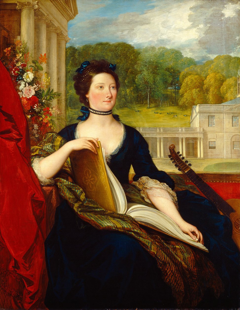 Maria Hamilton Beckford da Benjamin West