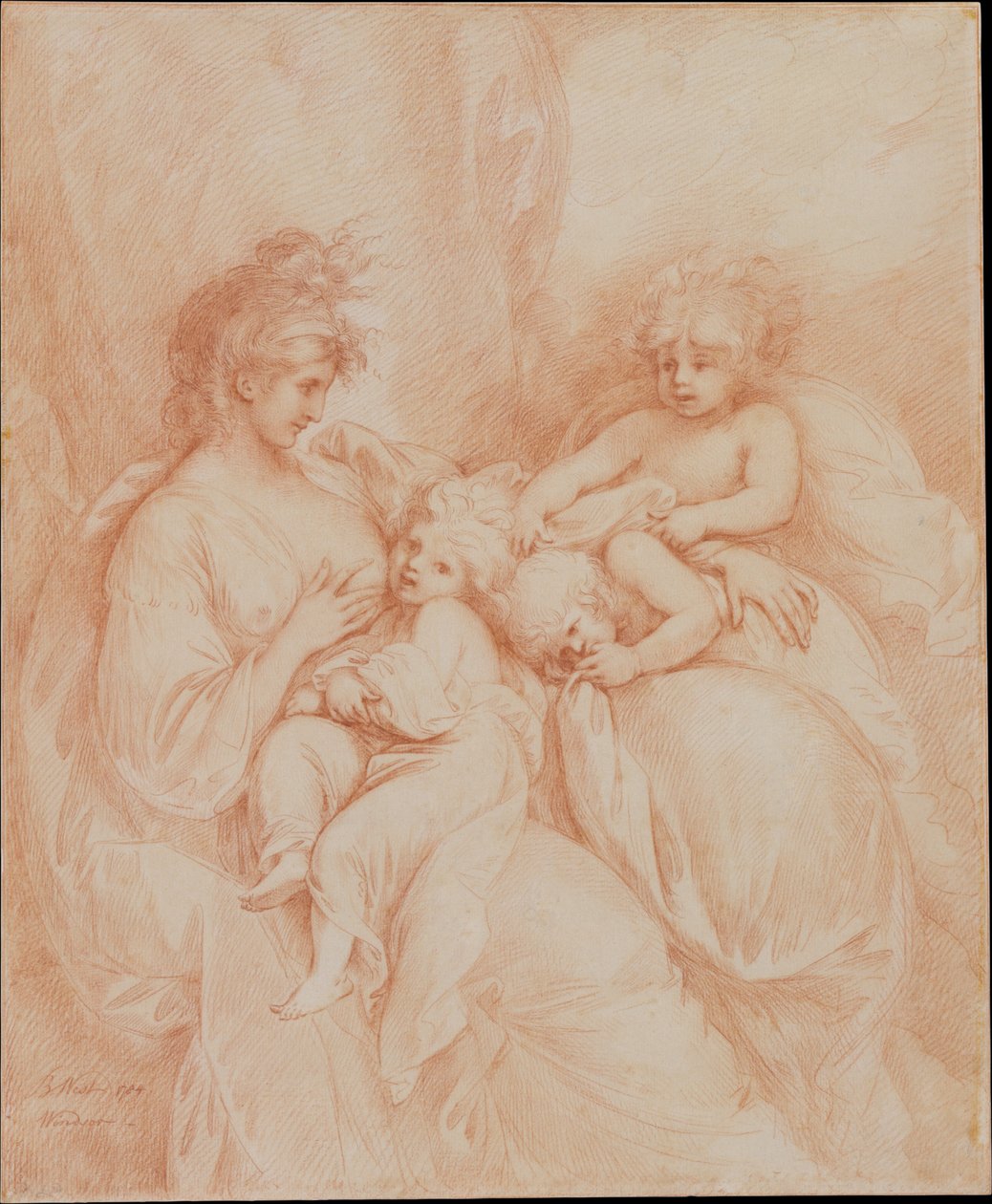 Maternità da Benjamin West