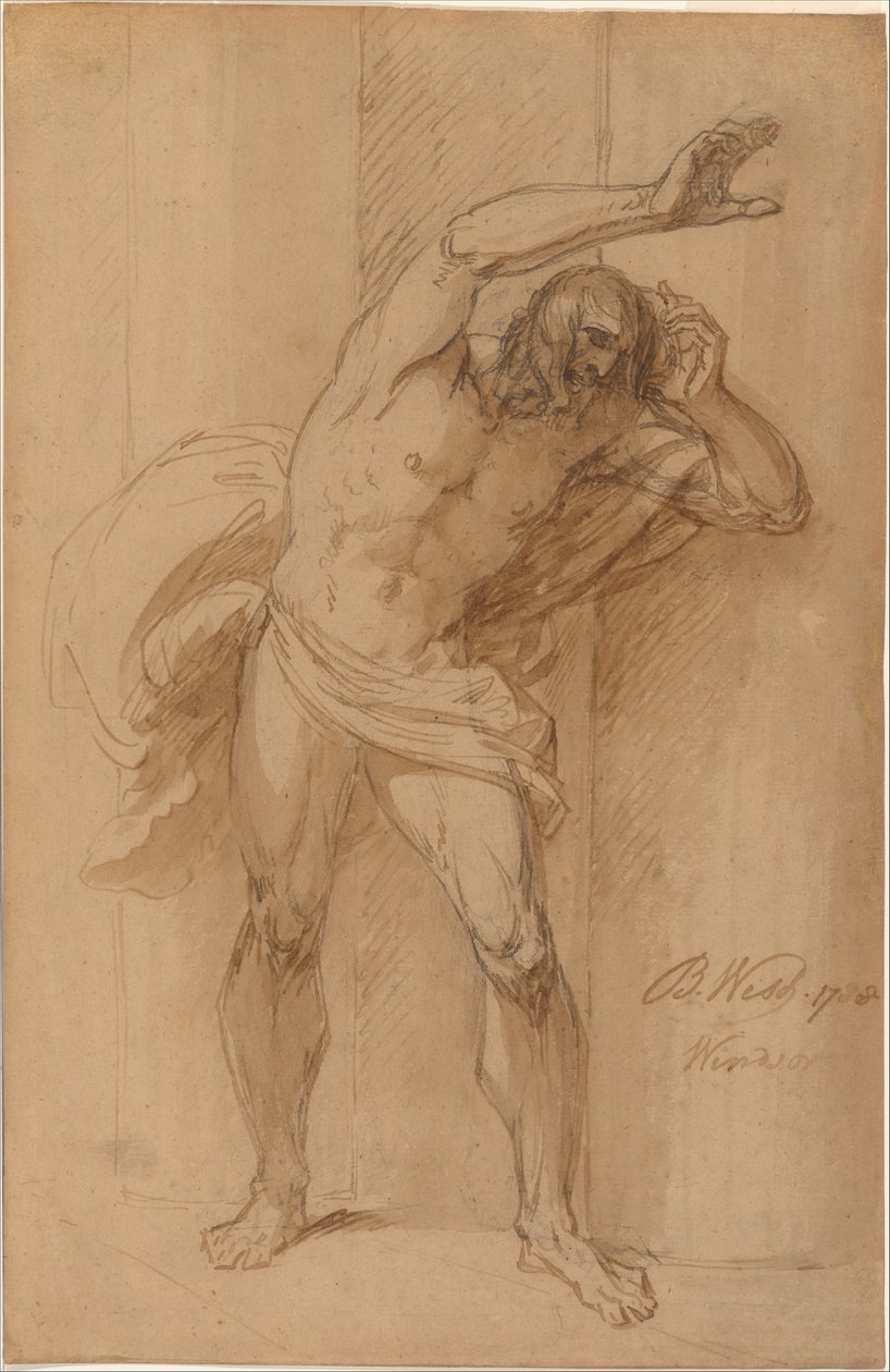 Studio per la Crocifissione da Benjamin West
