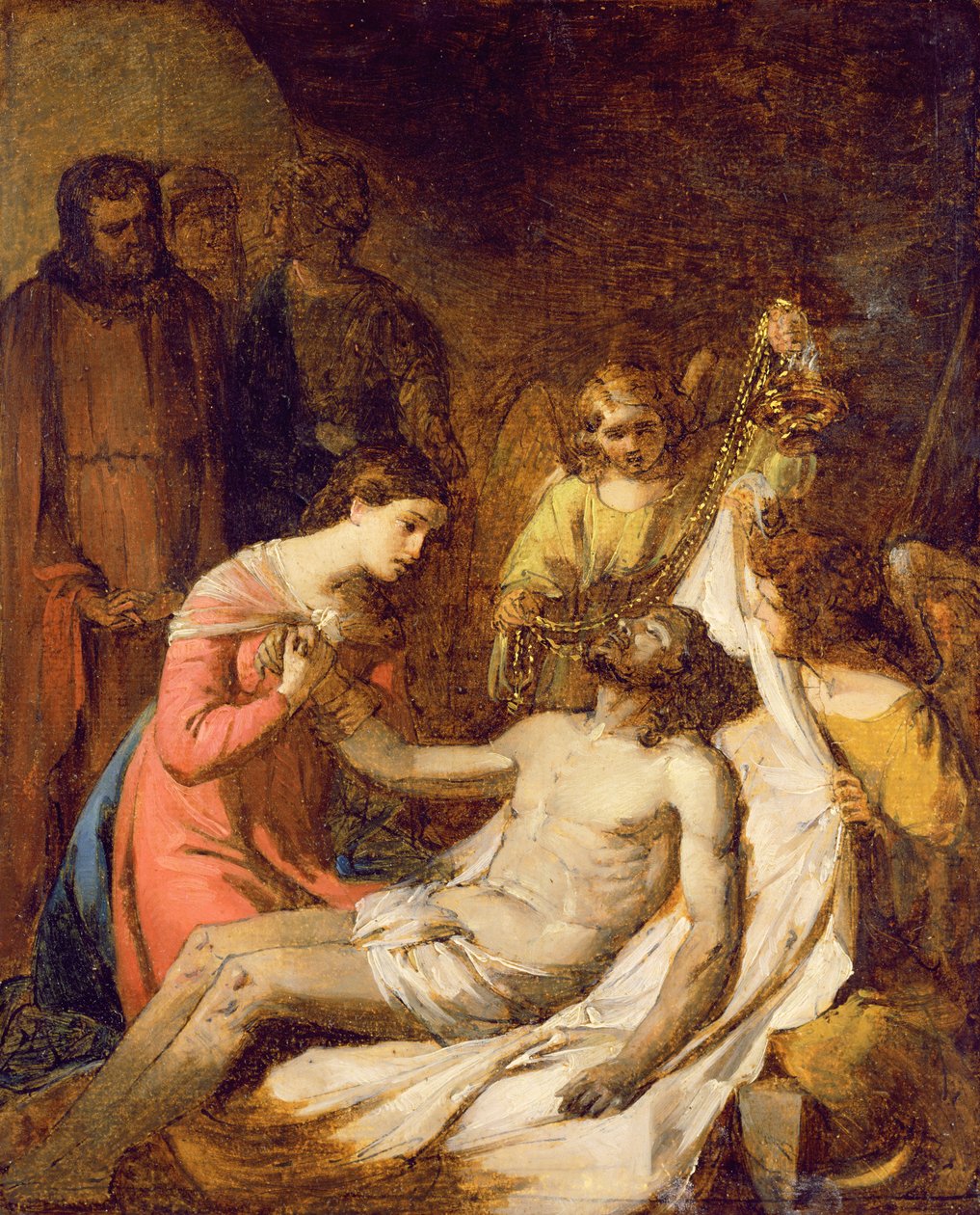 Studio della lamentazione sul Cristo morto da Benjamin West