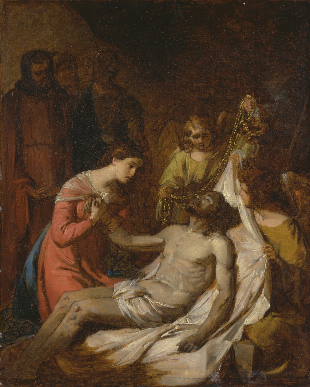 Studio della lamentazione sul Cristo morto da Benjamin West