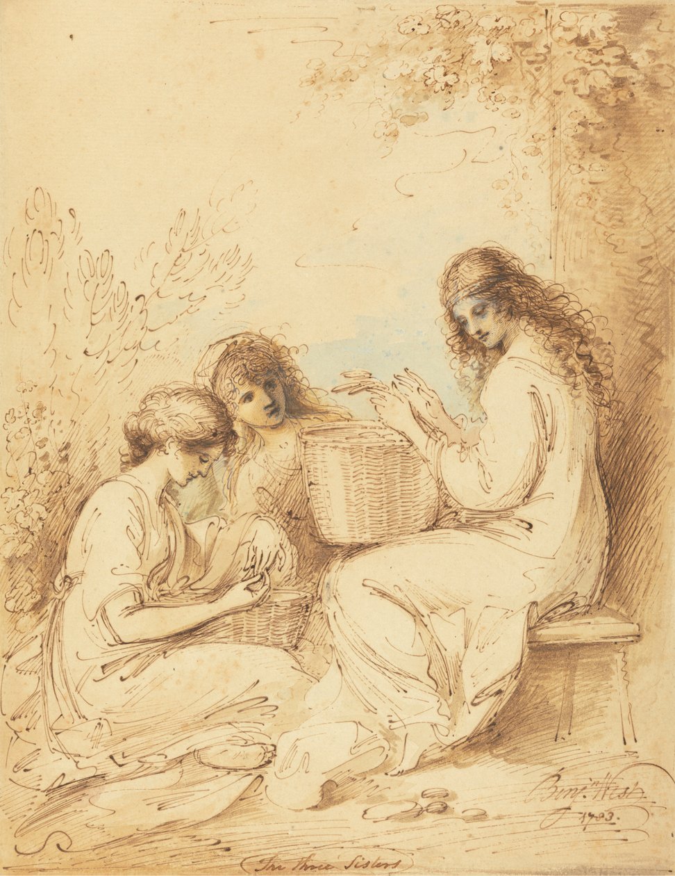 Le Tre Sorelle da Benjamin West