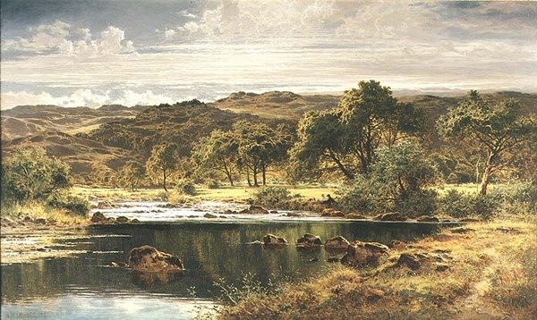 Un pomeriggio luminoso, Galles del Nord da Benjamin Williams Leader