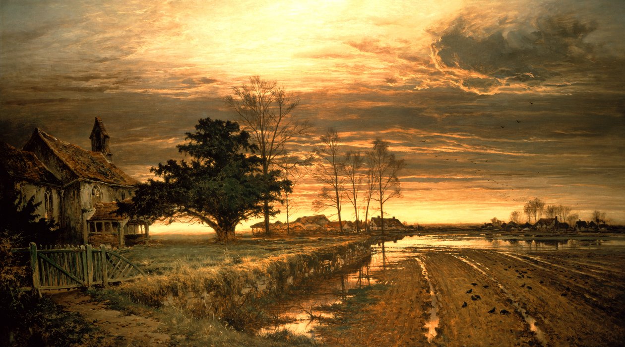 Alla sera sarà luce, 1882 da Benjamin Williams Leader