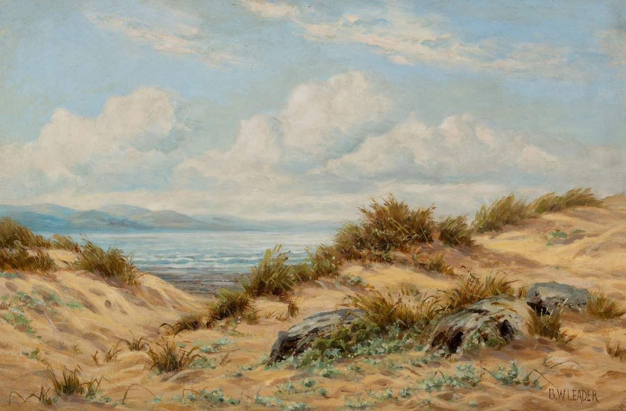 Dune di sabbia sul Conwy da Benjamin Williams Leader