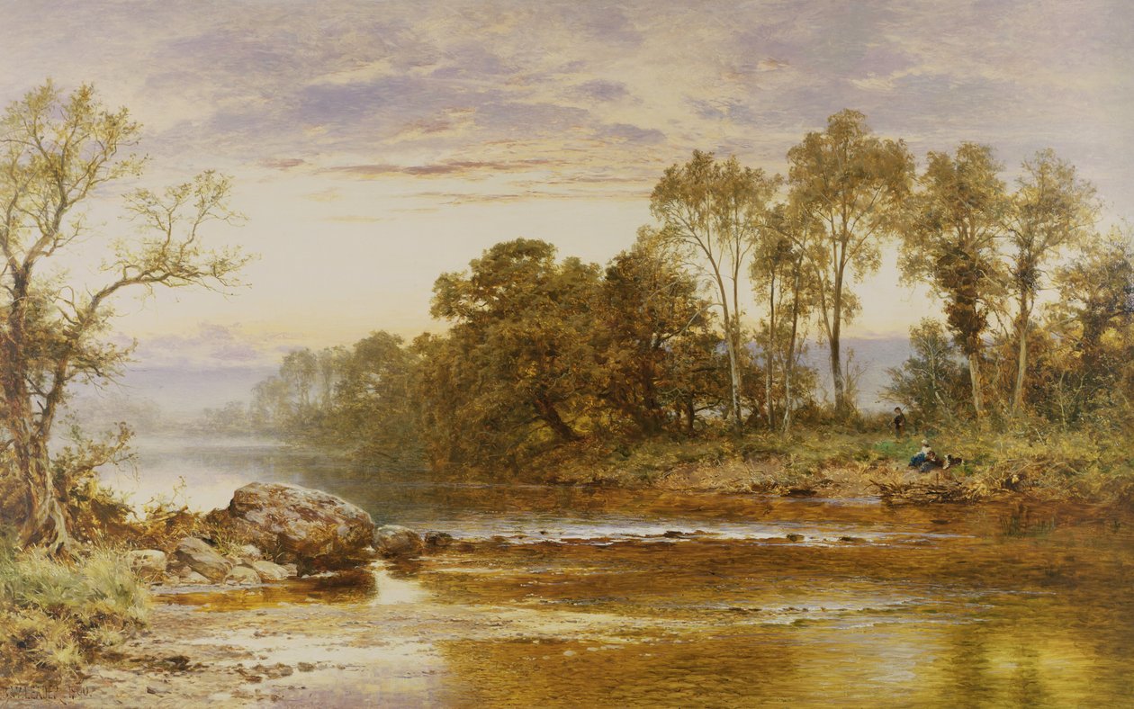 Quando il sole tramonta da Benjamin Williams Leader