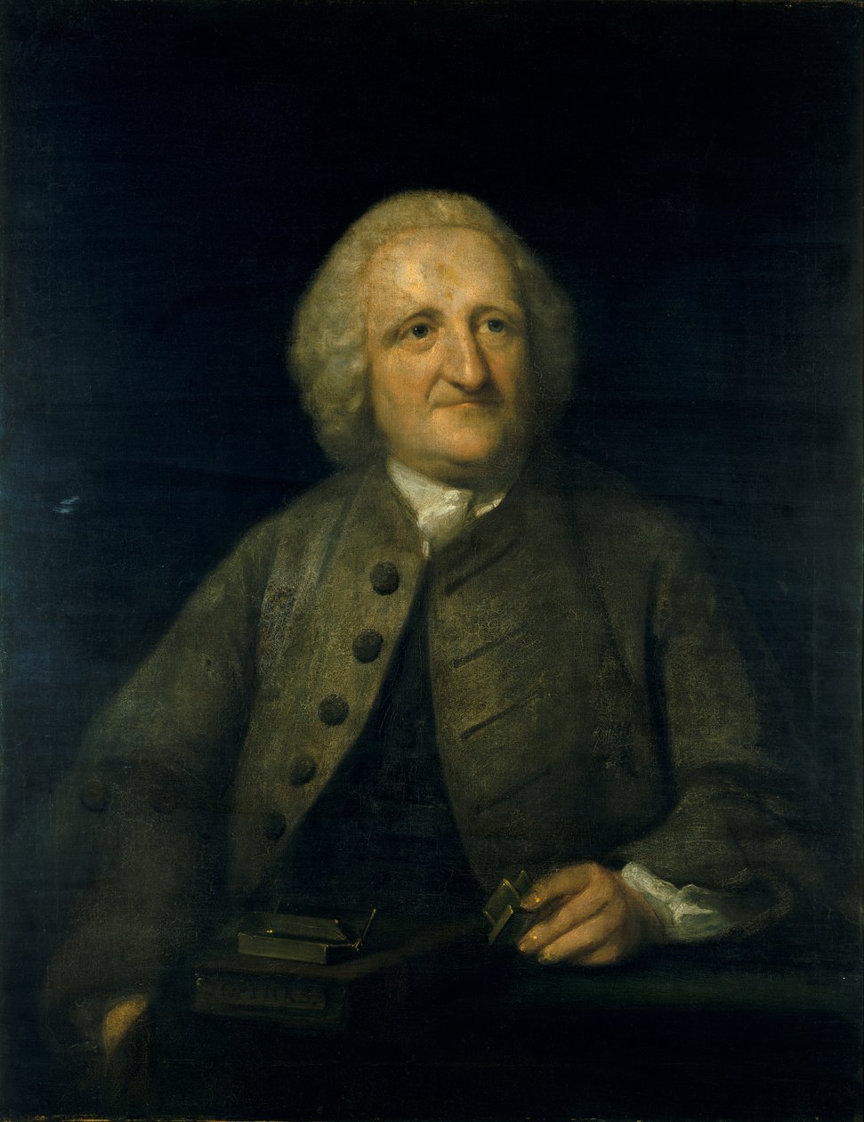 John Dollond, metà-fine XVIII secolo da Benjamin Wilson