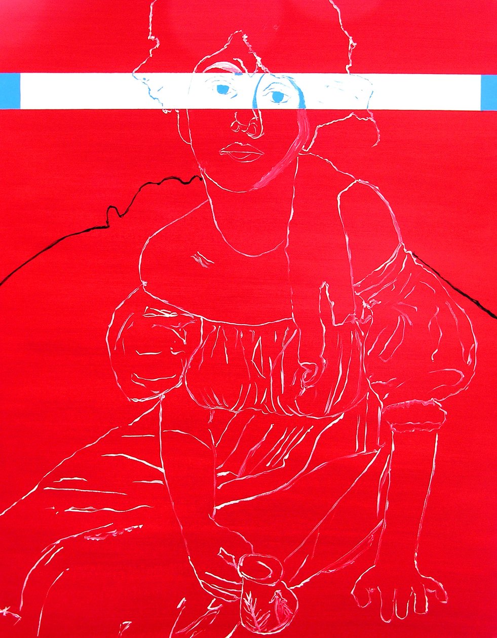 Miss N. 2, 2000 (olio su tela) da Benoit Erwann Boucherot