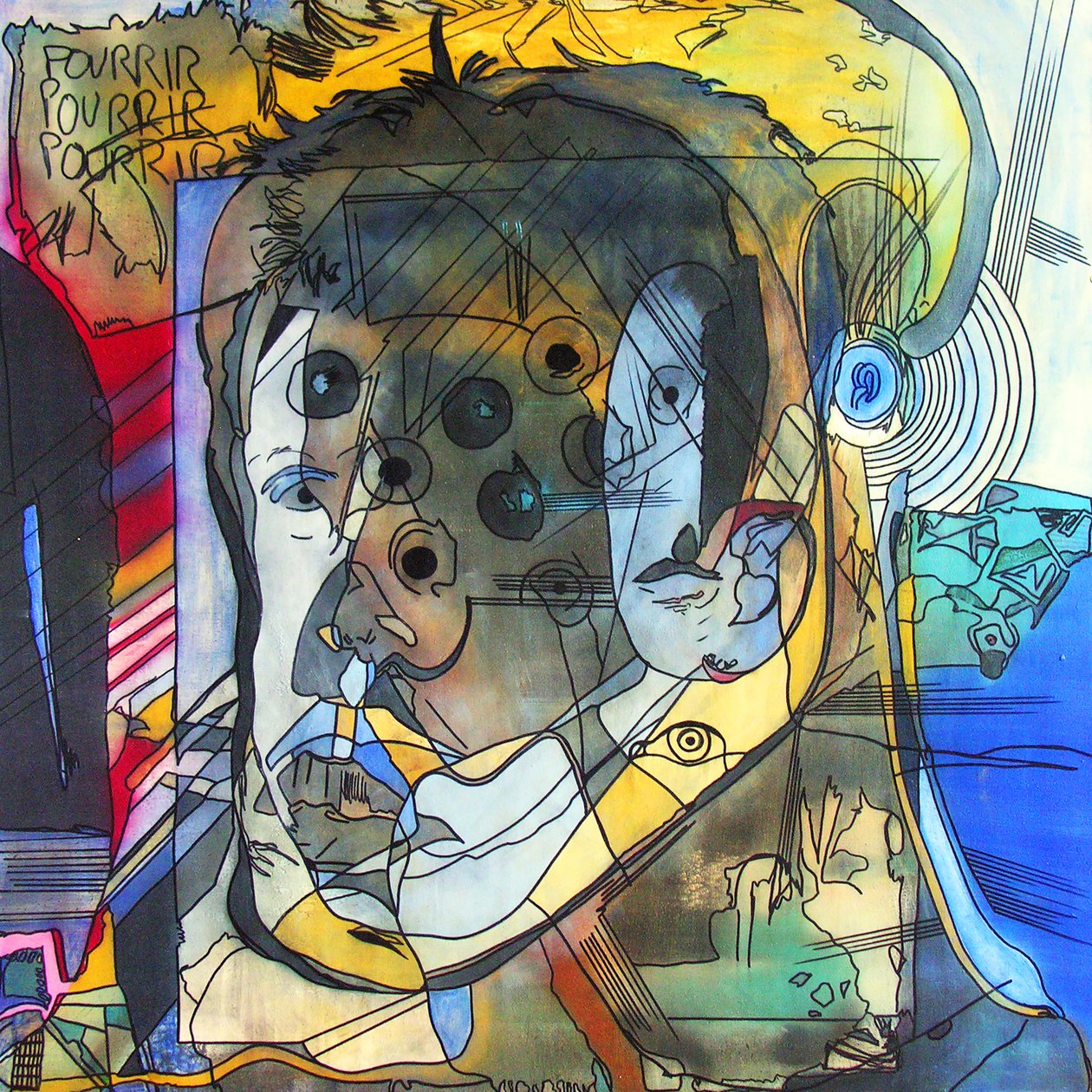 Pourrir, 2007 (olio su tela) da Benoit Erwann Boucherot
