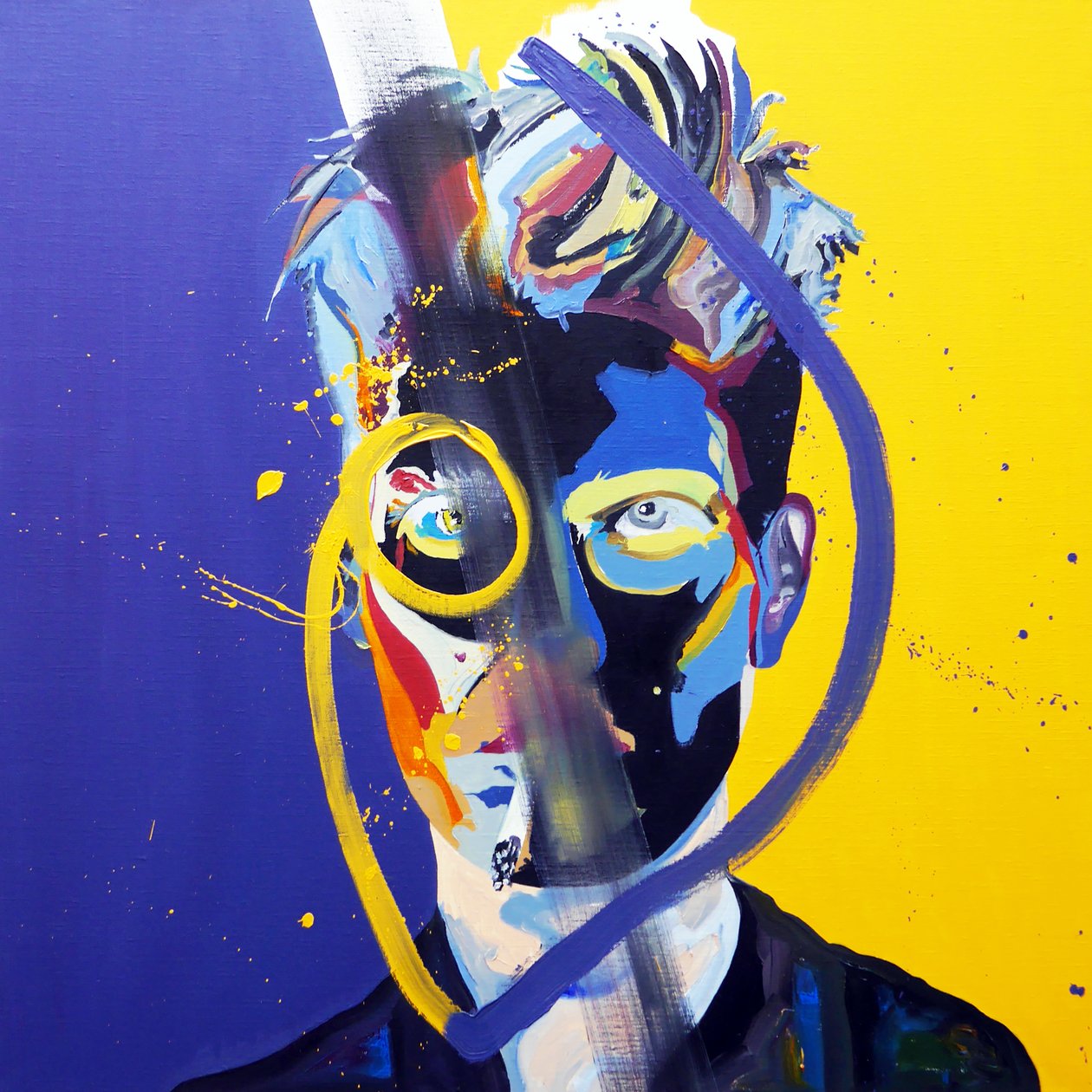 Surportrait : Astrid, 2016 (olio su tela) da Benoit Erwann Boucherot