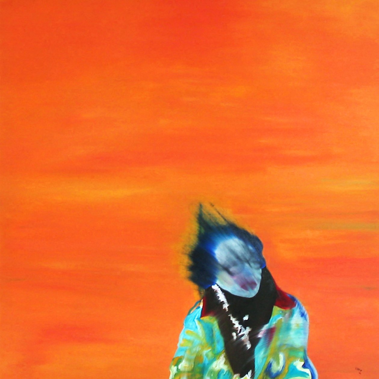 Surportrait: Duras  père, 2003 (olio su tela) da Benoit Erwann Boucherot