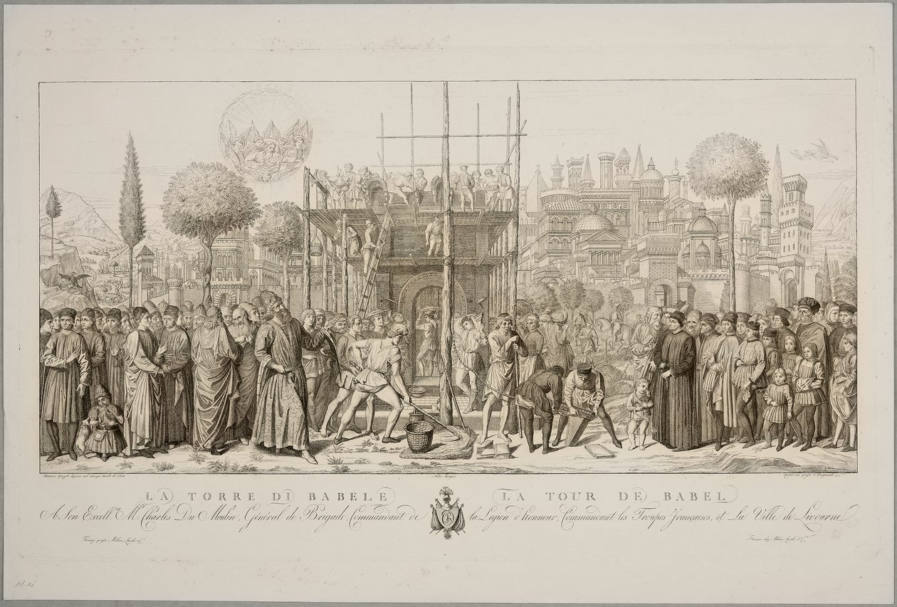 La Torre di Babele da Benozzo di Lese di Sandro (and followers) Gozzoli
